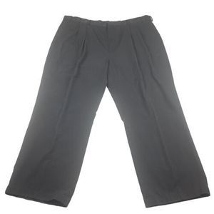 Habands Fit Forever Pants Mens Gray‎ Dress Polyester Slack Suit Pant 42S